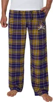 College Concepts Men's East Carolina Pirates Purple Concord Flannel Pants