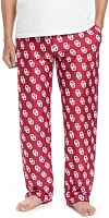 College Concepts Men's Oklahoma Sooners Crimson Gauge Knit Fleece Pants