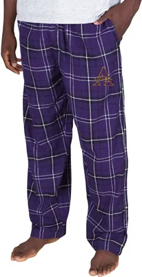 College Concepts Men's Alcorn State Braves Purple Concord Flannel Pants