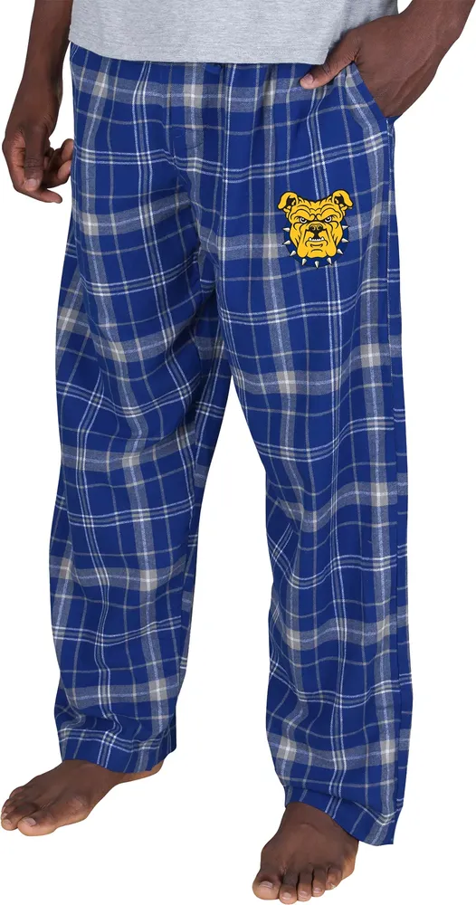 College Concepts Men's North Carolina A&T Aggies Aggie Blue Concord Flannel Pants