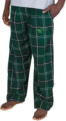 College Concepts Men's North Texas Mean Green Concord Flannel Pants