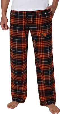 College Concepts Men's Oregon State Beavers Orange Concord Flannel Pants