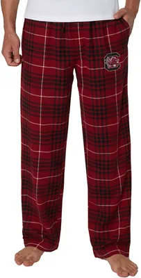 College Concepts Men's South Carolina Gamecocks Garnet Concord Flannel Pants