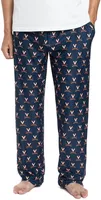 College Concepts Men's Virginia Cavaliers Blue Gauge Knit Fleece Pants