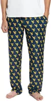 College Concepts Men's West Virginia Mountaineers Blue Gauge Knit Fleece Pants