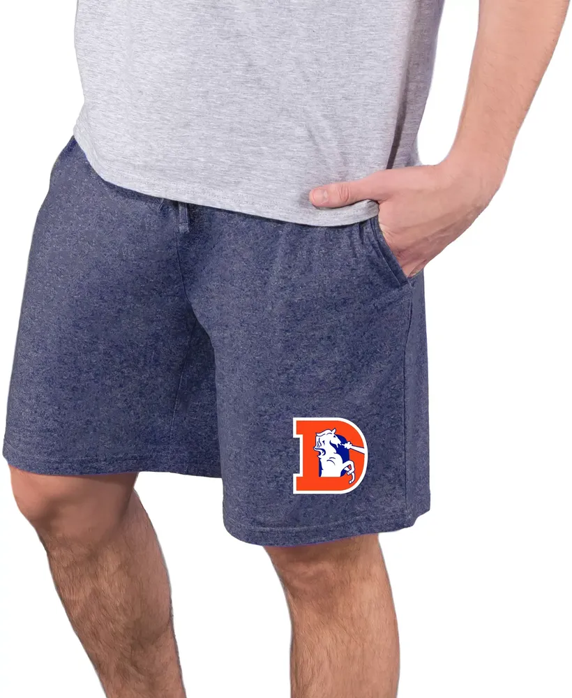 Concepts Sport Men's Denver Broncos Quest Knit Navy Shorts