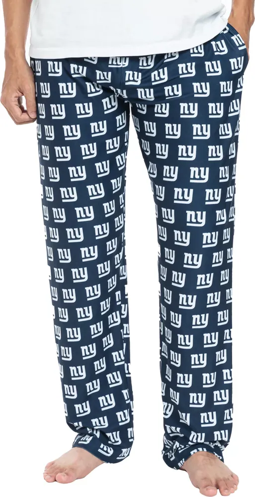 Concepts Sport Men's New York Giants Gauge Navy All-Over-Print Pants