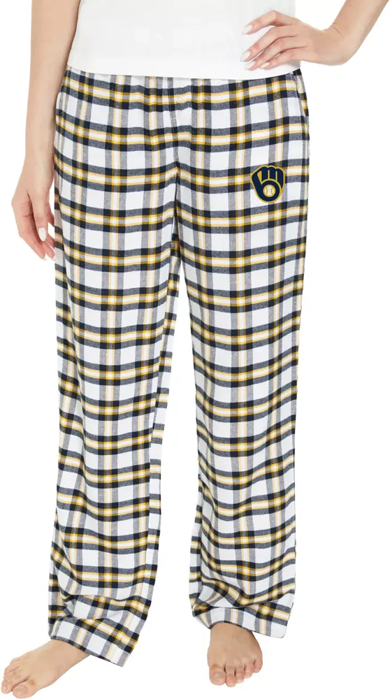 College Concepts Women's Milwaukee Brewers Navy Sleep Pants