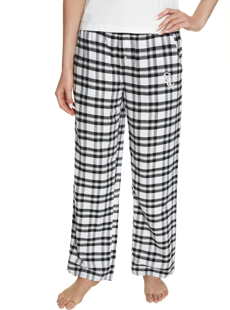 College Concepts Women's Chicago White Sox Black Sleep Pants