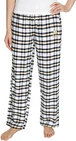 College Concepts Women's Notre Dame Fighting Irish Navy/Gold Sienna Flannel Pants