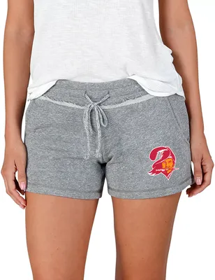 Concepts Sport Women's Tampa Bay Buccaneers Mainstream Terry Grey Shorts