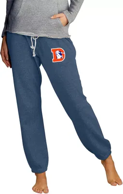 Concepts Sport Women's Denver Broncos Mainstream Navy Jogger