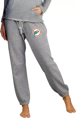 Concepts Sport Women's Miami Dolphins Mainstream Grey Jogger