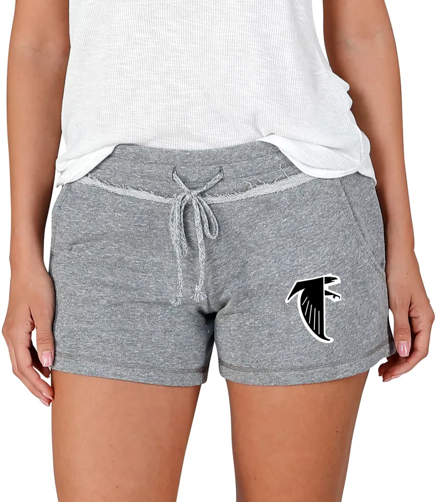 Concepts Sport Women's Atlanta Falcons Mainstream Terry Grey Shorts