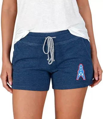 Concepts Sport Women's Tennessee Titans Mainstream Terry Grey Shorts