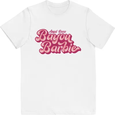 Athlete Studio Youth Angel Reese Bayou Barbie Logo T-Shirt