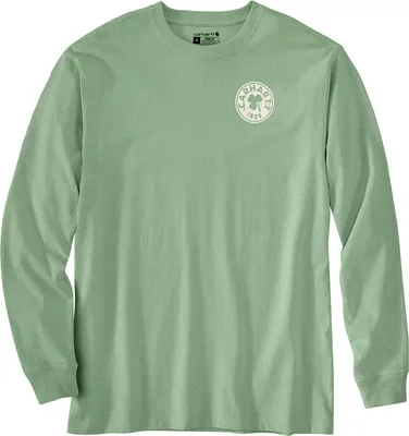 Carhartt Men's St. Patrick's Day Long Sleeve Graphic T-Shirt