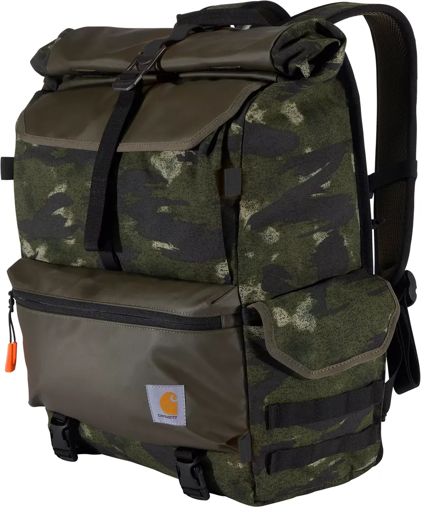 Carhartt 40L Nylon Roll-Top Backpack