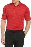 Callaway Men's Fine Line Ventilated Stripe Golf Polo