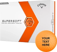 Callaway 2023 Supersoft Matte Personalized Golf Balls