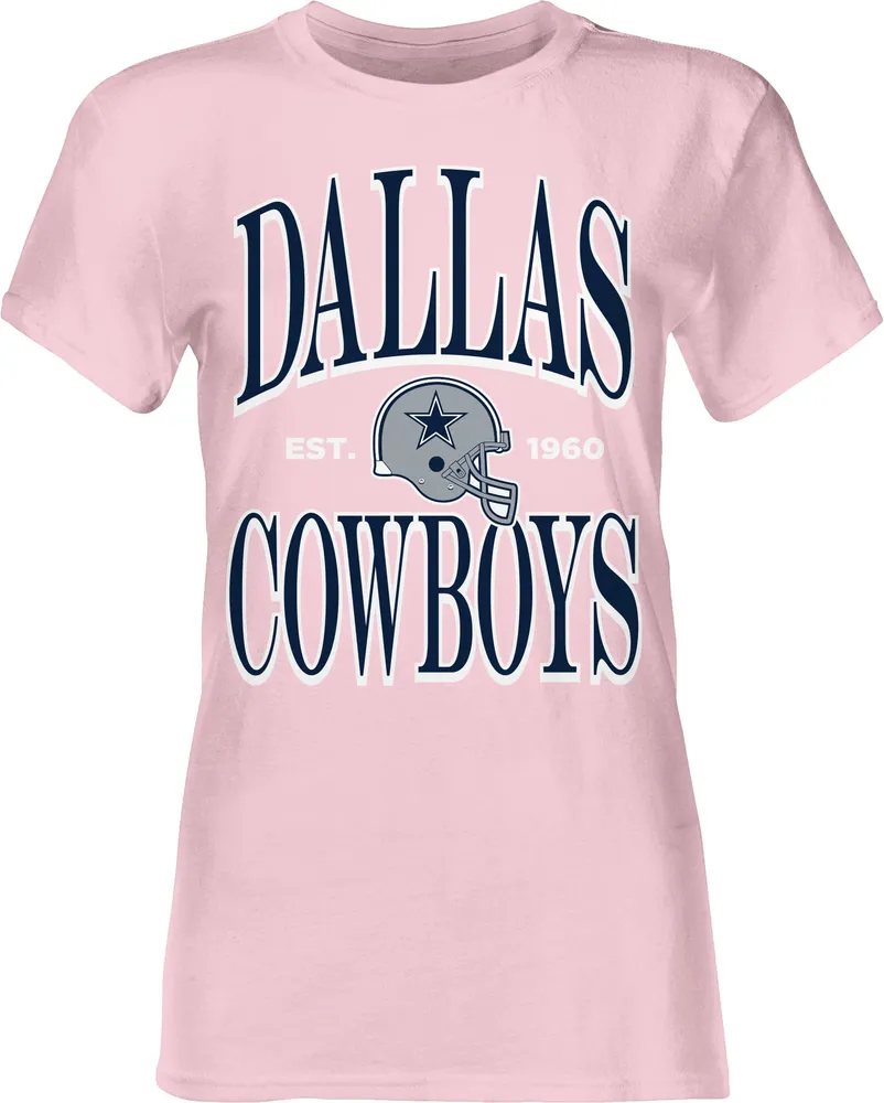 Dallas Cowboys Adult 'How Bout' Pink T-Shirt
