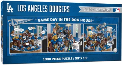 You The Fan Los Angeles Dodgers Gameday In The Dog House Puzzle
