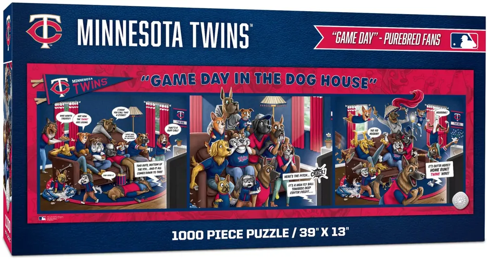 You The Fan Minnesota Twins Gameday In The Dog House Puzzle