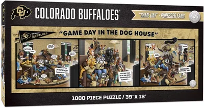 YouTheFan Colorado Buffaloes Game Day in the Dog House 1000-Piece Puzzle