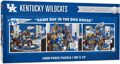 YouTheFan Kentucky Wildcats Game Day in the Dog House 1000-Piece Puzzle