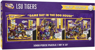 YouTheFan LSU Tigers Game Day in the Dog House 1000-Piece Puzzle