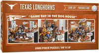 YouTheFan Texas Longhorns Game Day in the Dog House 1000-Piece Puzzle