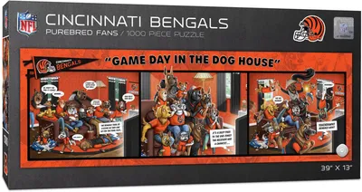 You The Fan Cincinnati Bengals Gameday In The Dog House Puzzle