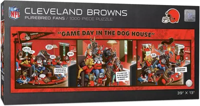 You The Fan Cleveland Browns Gameday In The Dog House Puzzle