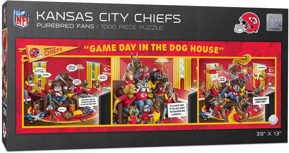 You The Fan Kansas City Chiefs Gameday In The Dog House Puzzle