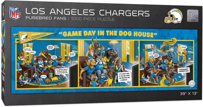 You The Fan Los Angeles Chargers Gameday In The Dog House Puzzle