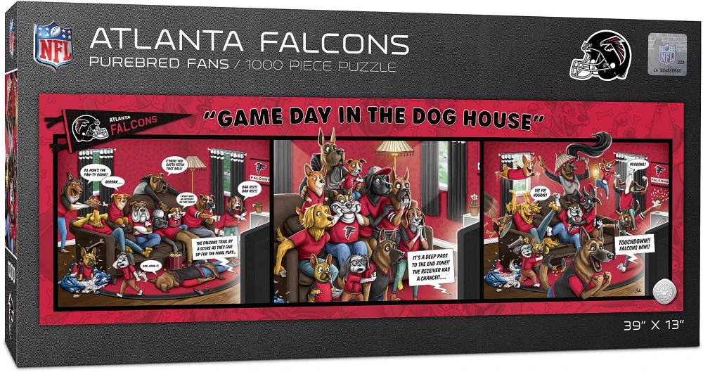 You The Fan Atlanta Falcons Gameday In The Dog House Puzzle