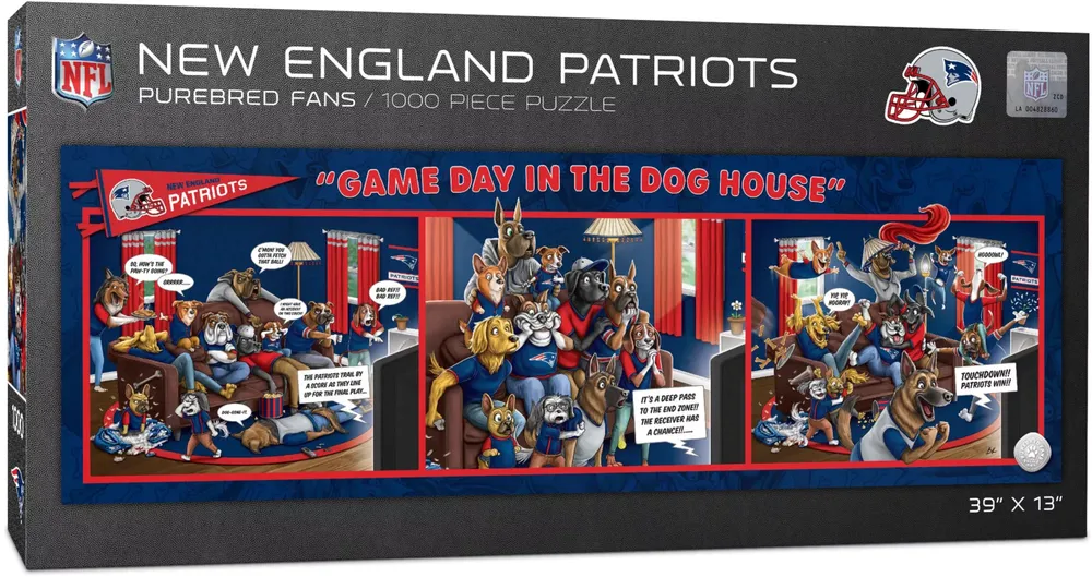 You The Fan New England Patriots Gameday In The Dog House Puzzle