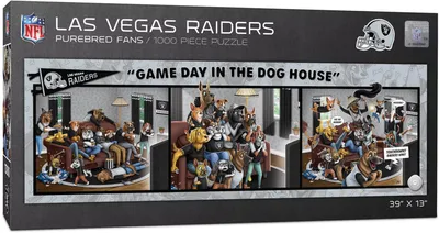 You The Fan Las Vegas Raiders Gameday In The Dog House Puzzle