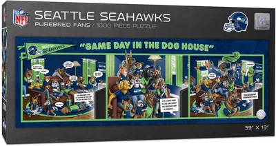 You The Fan Seattle Seahawks Gameday In The Dog House Puzzle