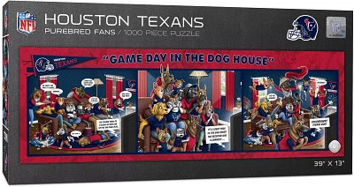 You The Fan Houston Texans Gameday In The Dog House Puzzle