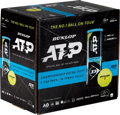 Dunlop ATP Championship Tennis Balls -Pack