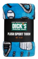 DICK'S Sporting Goods Baseball Plush Sport Throw Blanket