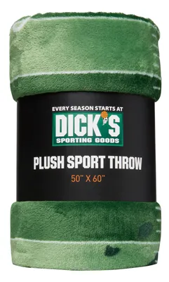 DICK'S Sporting Goods Football Plush Sport Throw Blanket