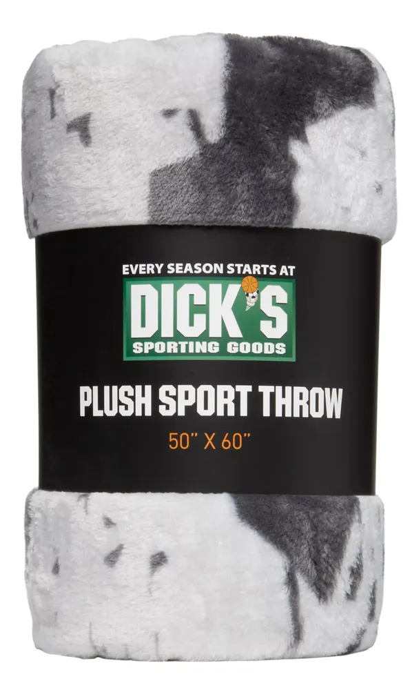 DICK'S Sporting Goods Hockey Plush Sport Throw Blanket