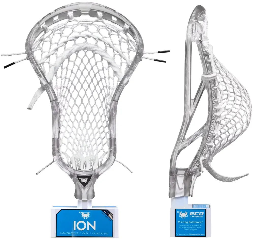 ECD ION Lacrosse Head with Elite Pocket