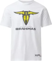 San Antonio Brahmas Men's Lockup Logo White T-Shirt