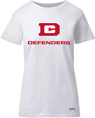 D.C. Defenders Women's Lockup Logo White T-Shirt