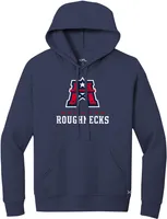 Houston Roughnecks Women's Lockup Logo Navy Hoodie