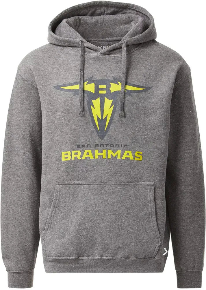 San Antonio Brahmas Youth Lockup Logo Hoodie