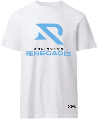 Arlington Renegades Youth Lockup Logo White T-Shirt